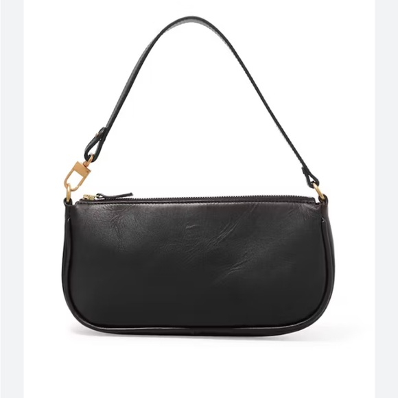 BY FAR Handbags - BY FAR Rachel Black Leather Shoulder Bag Y2K ‘90s